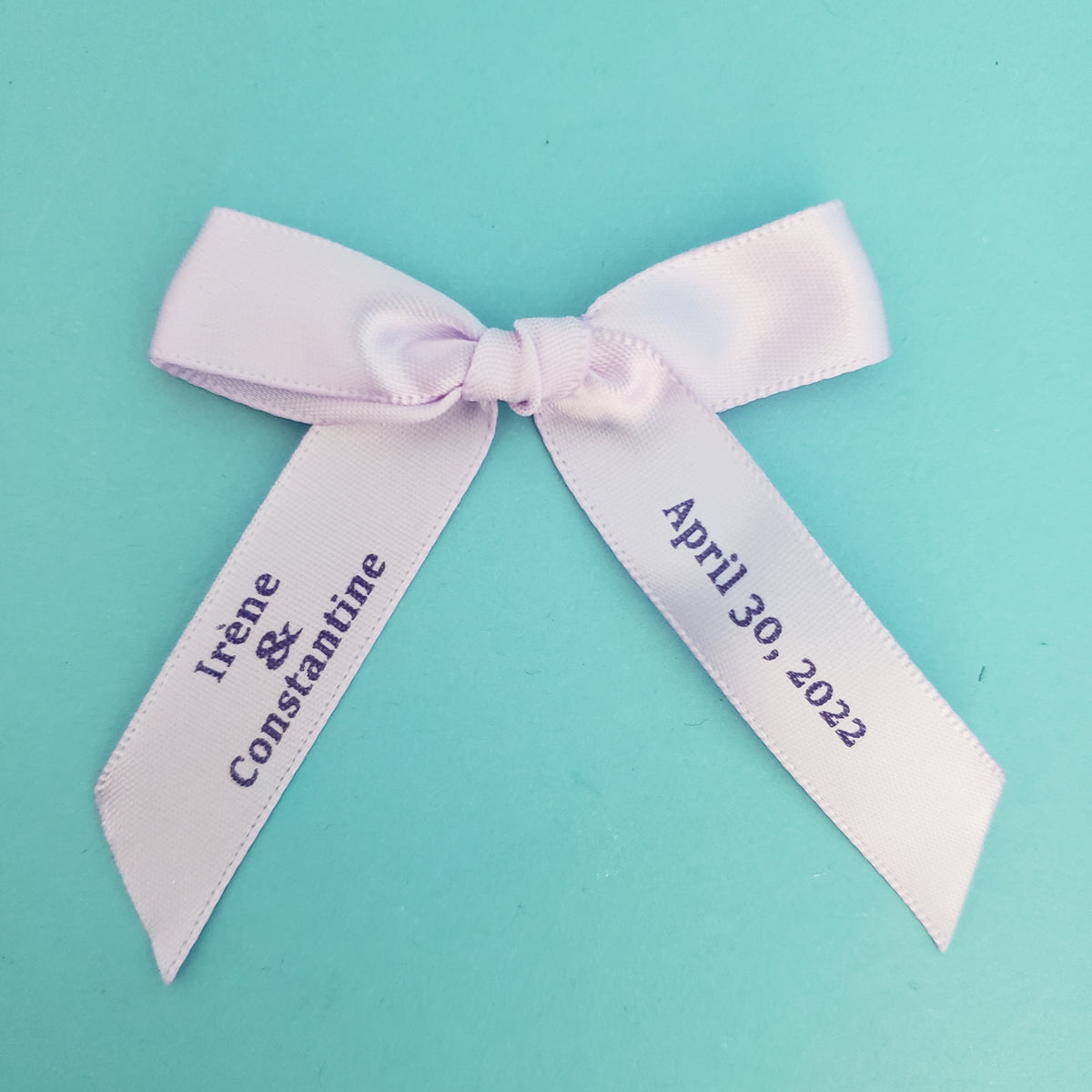 Personalized satin ribbon clearance bookmarks