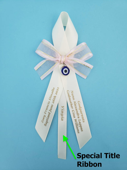 Special Title Ribbons for Witness Pin