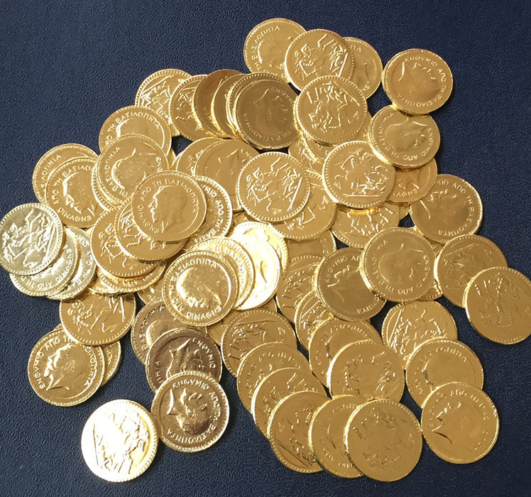 Vasilopita Coin - Greek Orthodox Traditional Gold Plated