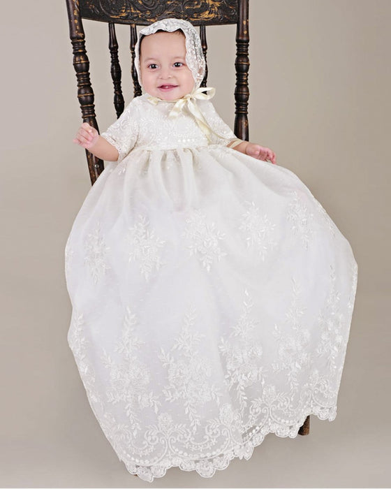 Gorgeous Wedding Gowns transformed to Heirloom Christening Gowns - Threads