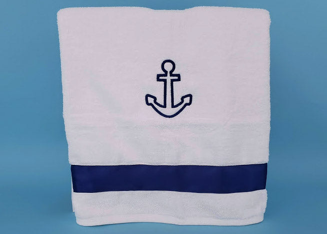 3 Piece Towel Set - Anchor