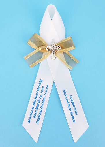 Pin Holy - 4 Line Wide Ribbon