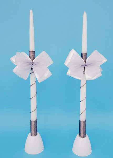 Zoe Tapered Candles - Set of 2